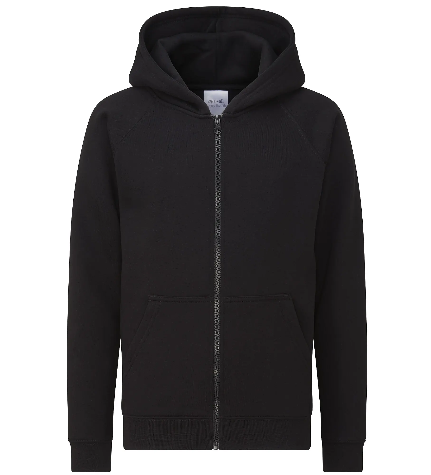 Black Zipped Hoodie – Copley Junior School