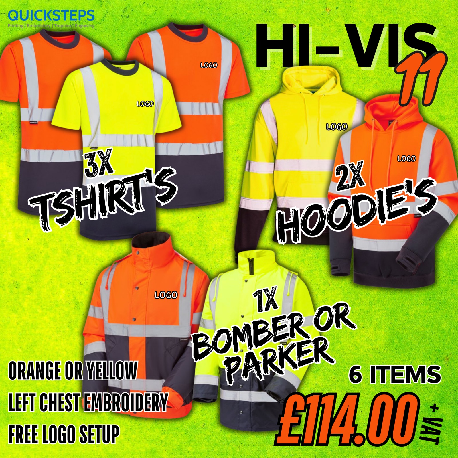 SuperTouch Hi-Vis 11 - Two Tone Bundle